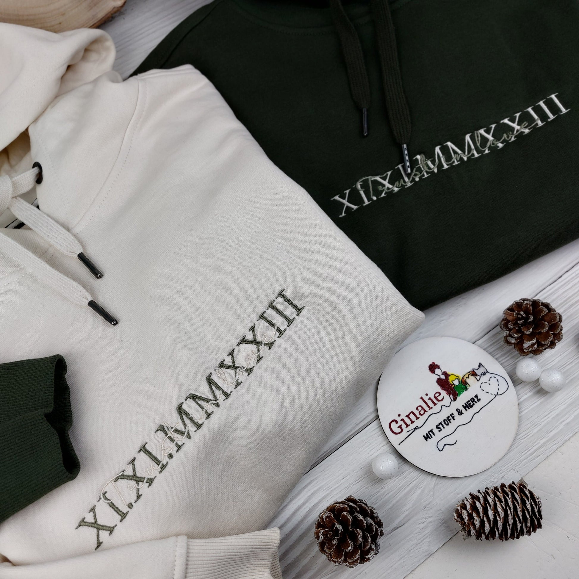 Personalisierter Pärchen Hoodie