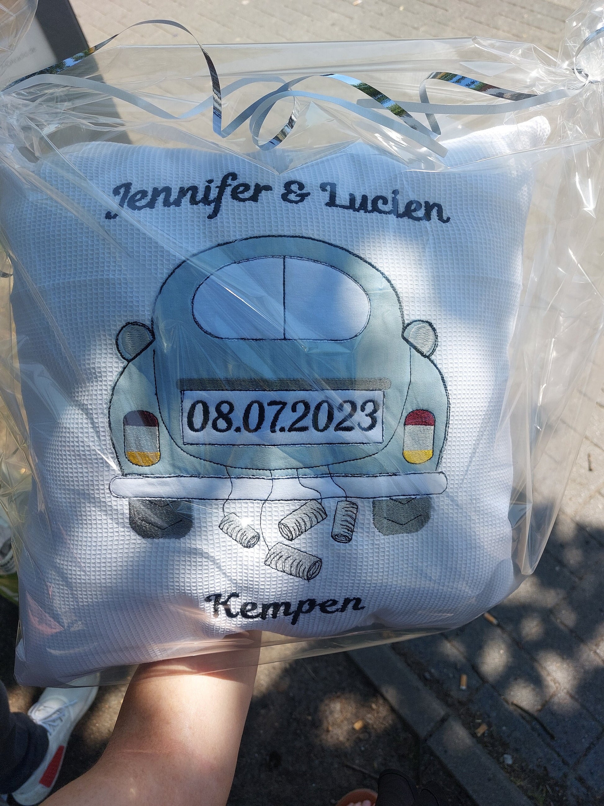 Hochzeitskissen mit Namen