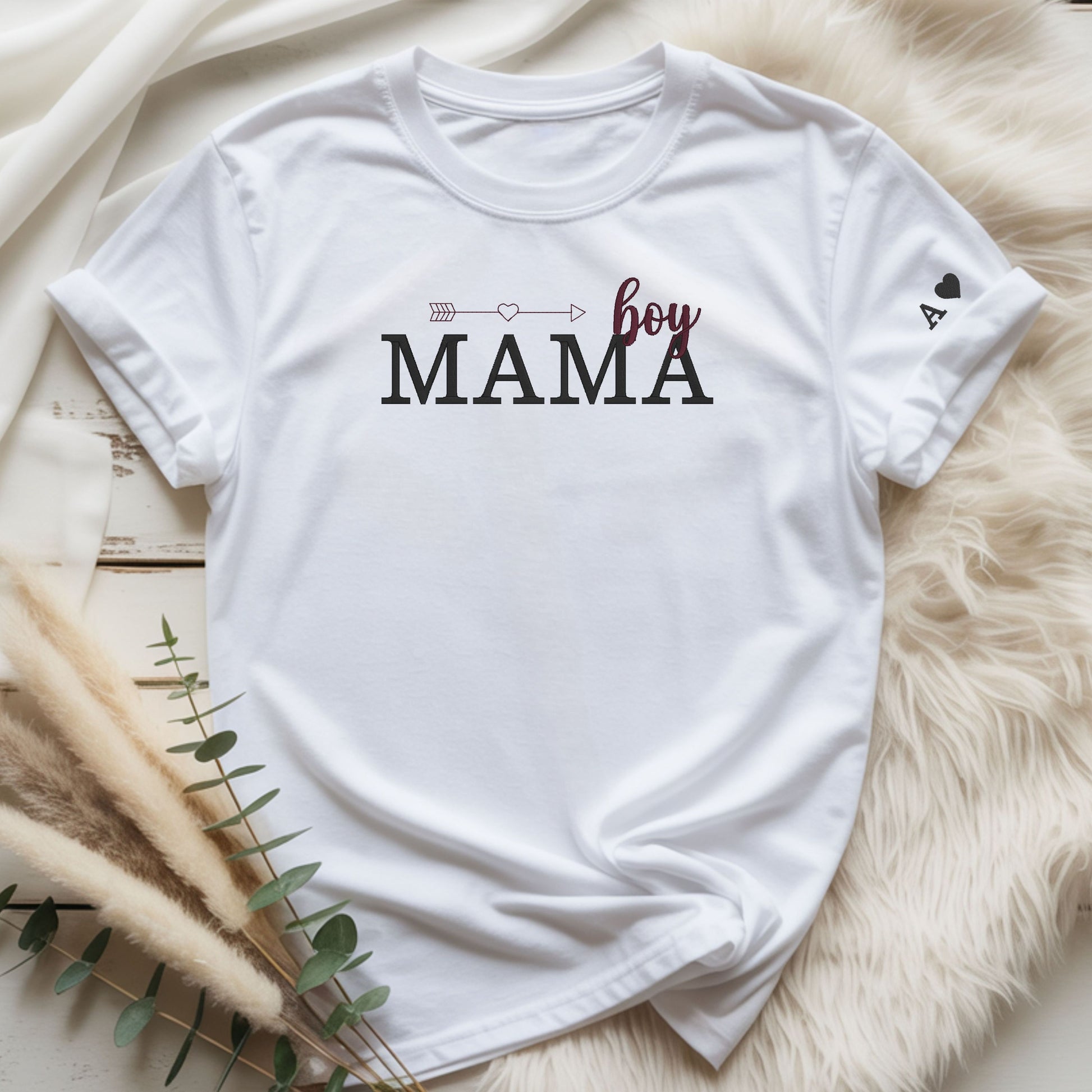 Mama Shirt personalisiert • Boy Mama / Girl Mama • Pfeil Design