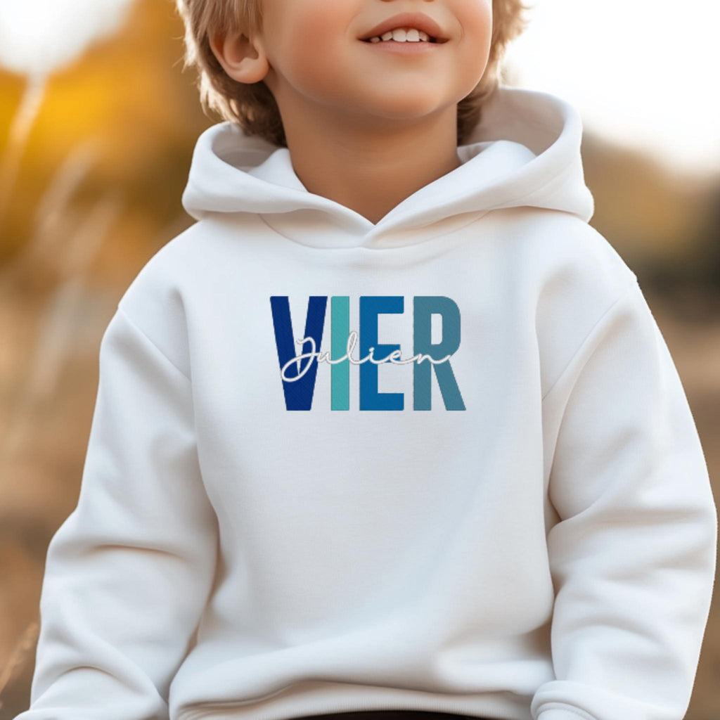 Geburtstags-Hoodie • Name & Zahl
