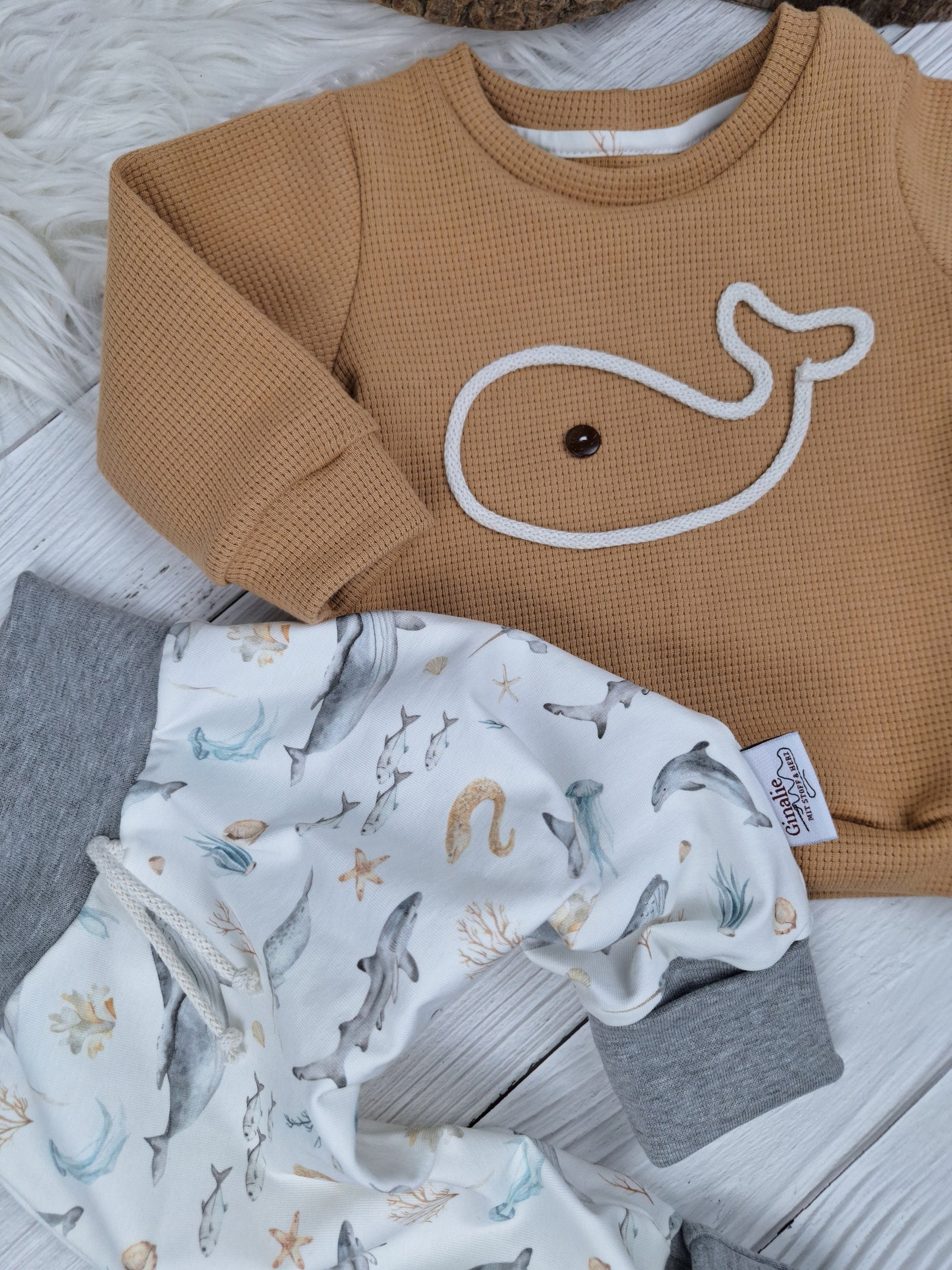 Meerestiere Set • Pullover & Hose