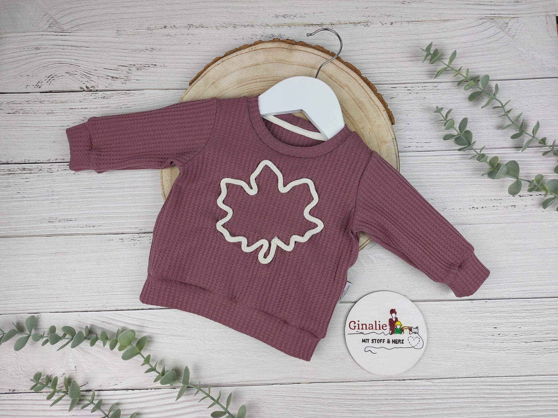 Sofortkauf Pullover Ahornblatt Fledermaus Gr. 56