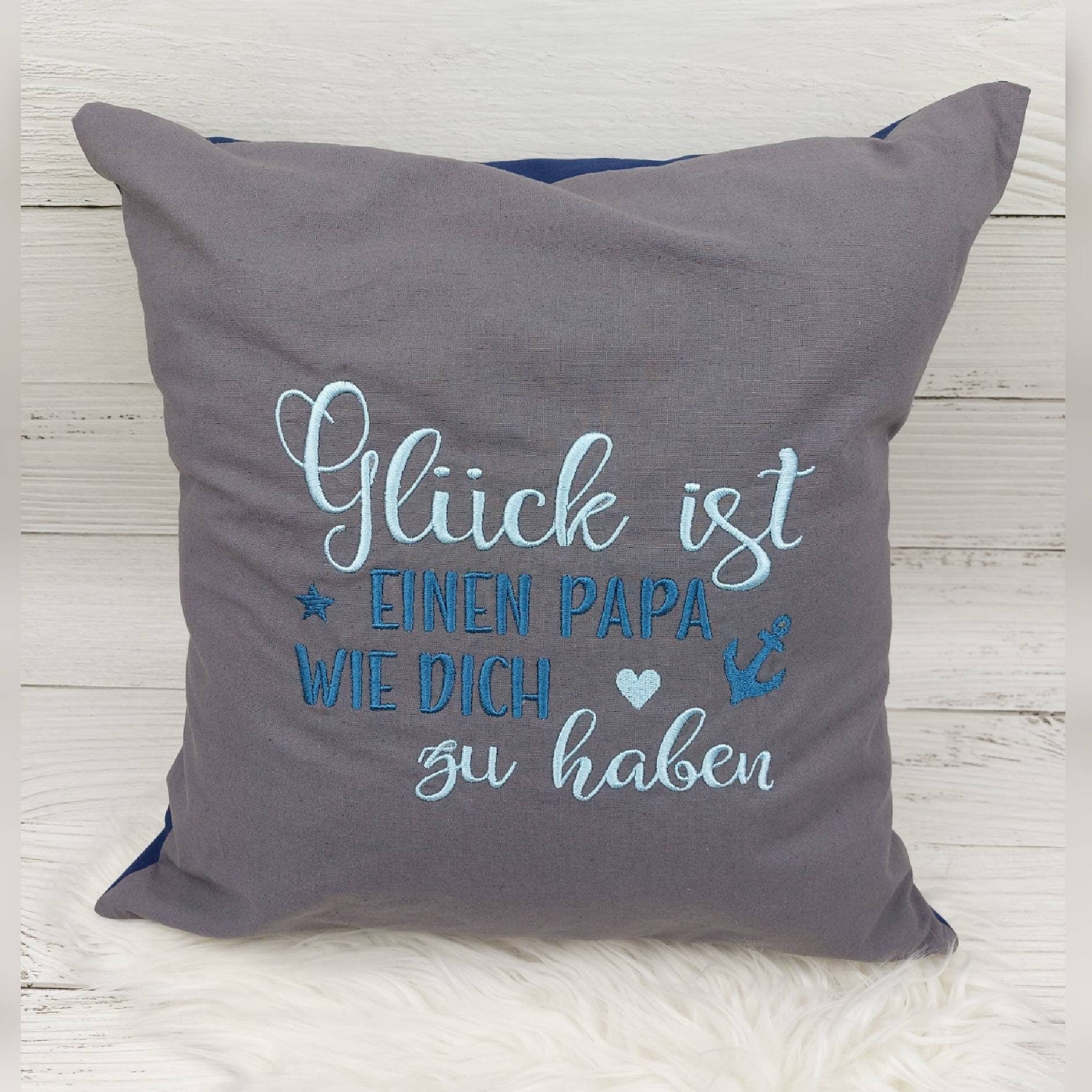Geschenkidee Kissen • Personalisiert für Mama oder Papa