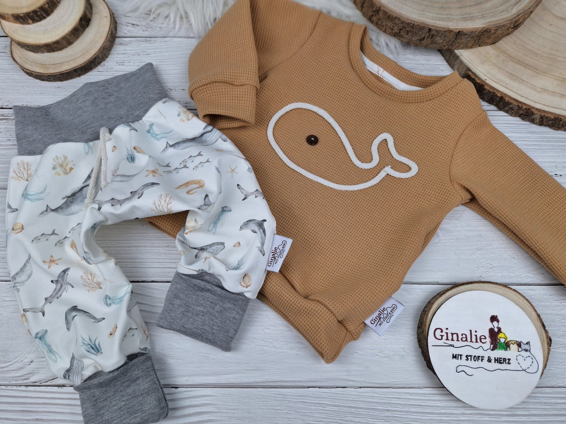 Meerestiere Set • Pullover & Hose
