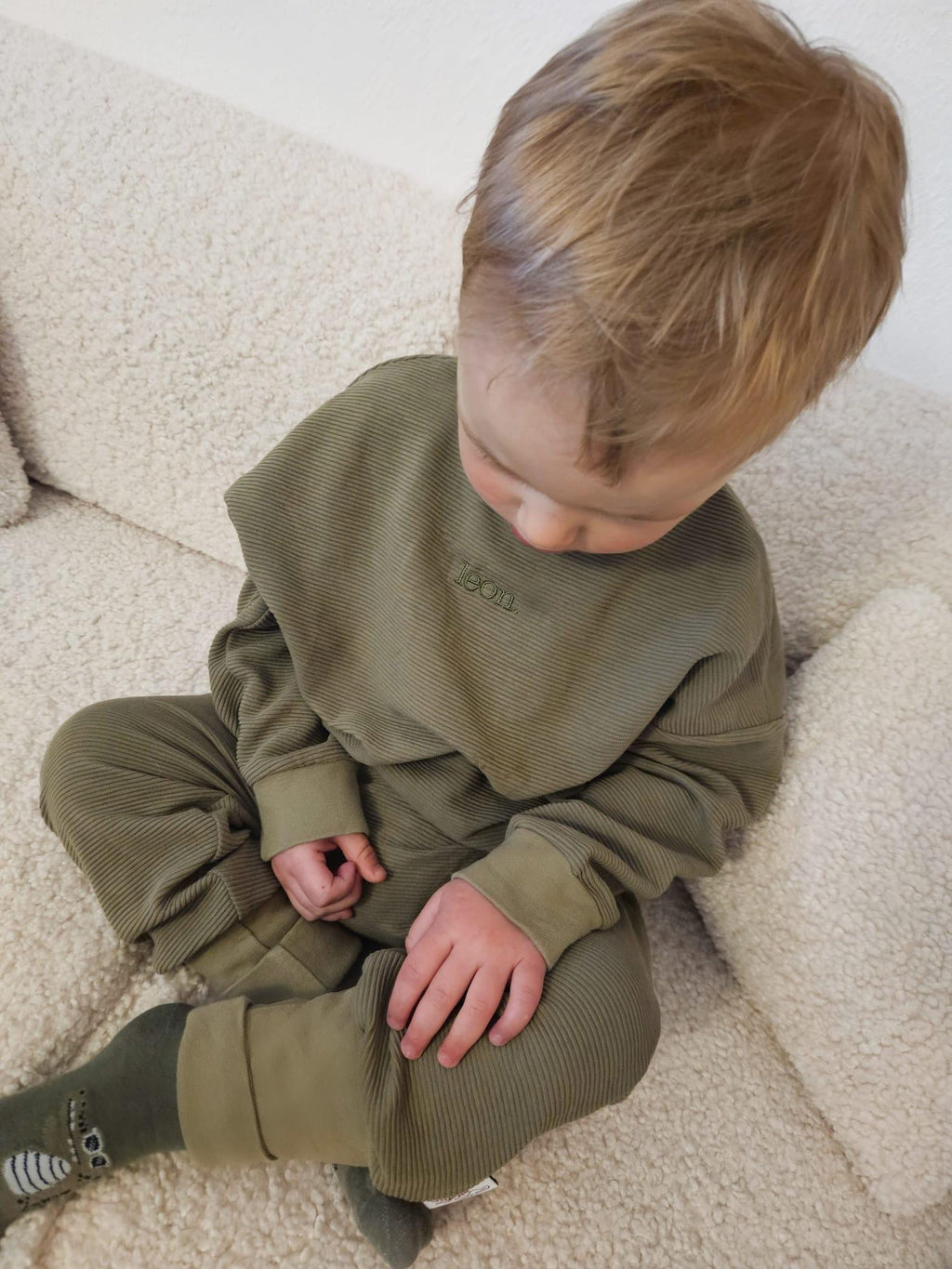 Set Oversize Pullover & Pumphose • mit Namen
