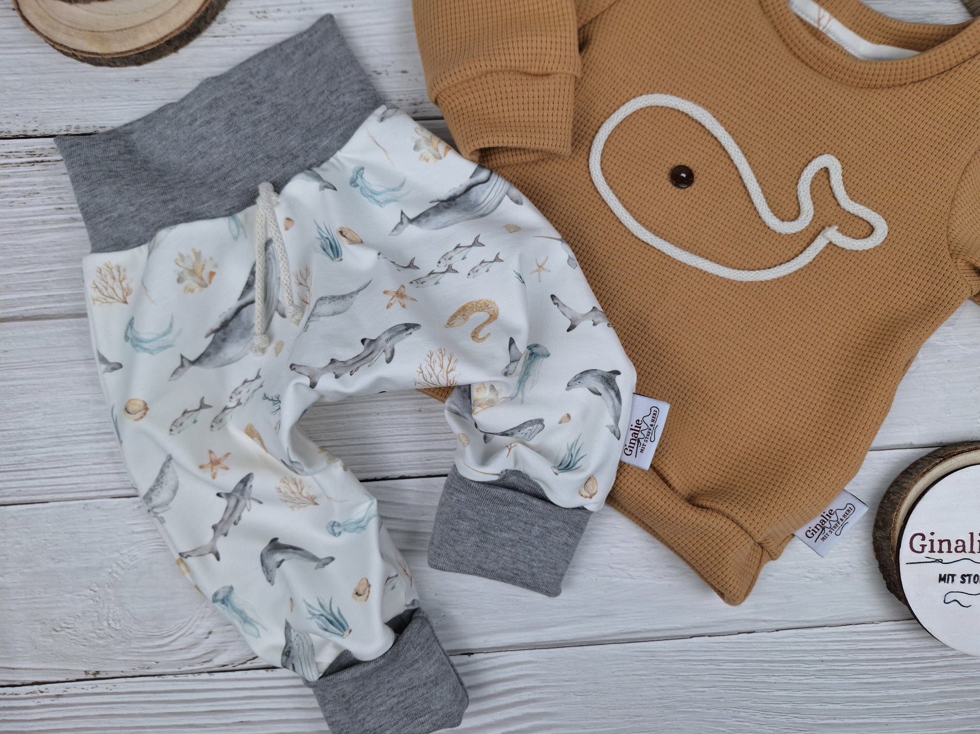 Meerestiere Set • Pullover & Hose