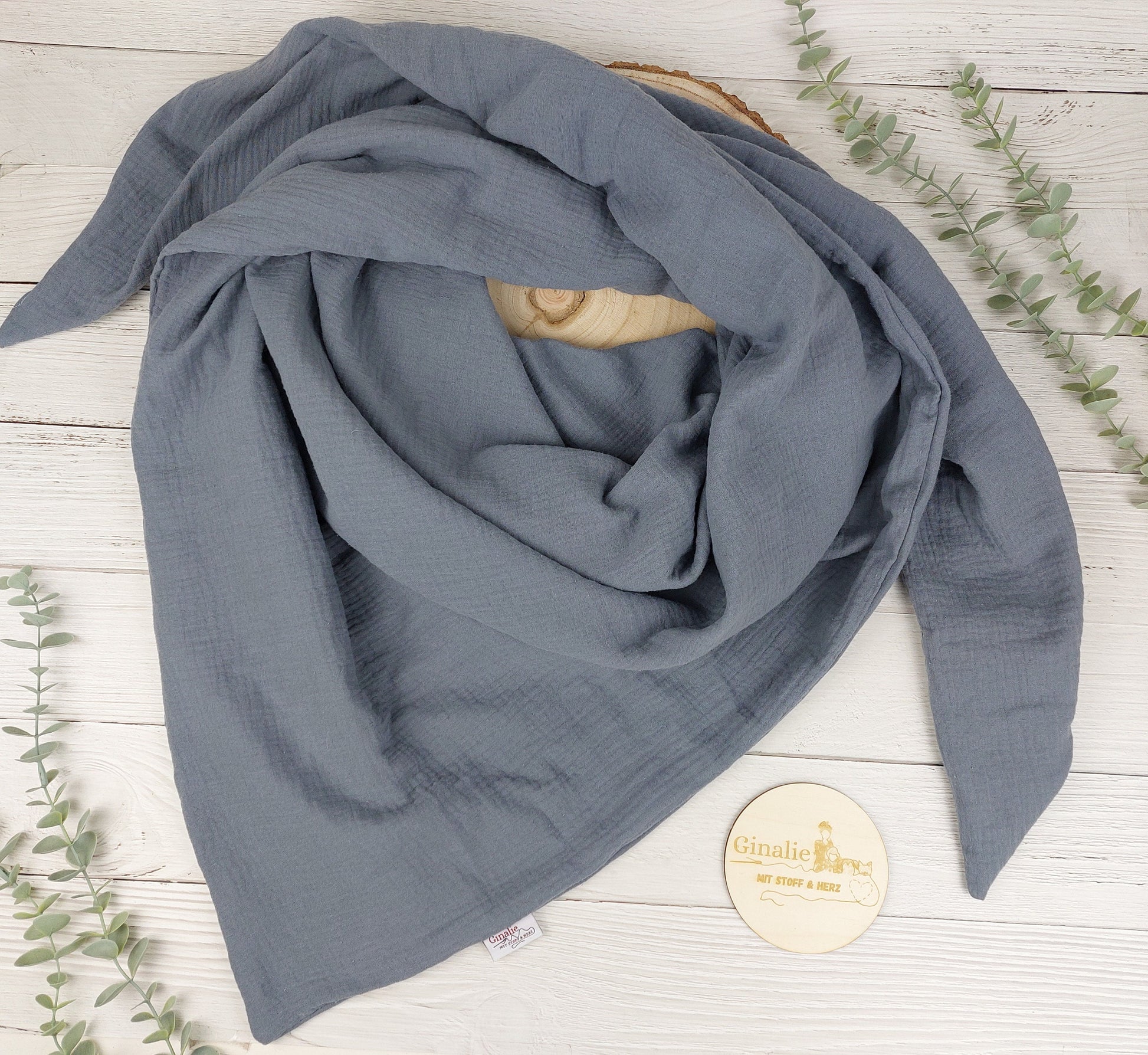 Dreieckstuch Musselin Damen