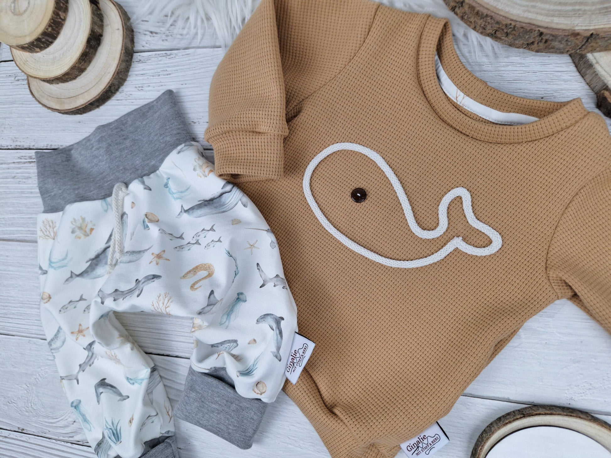 Meerestiere Set • Pullover & Hose
