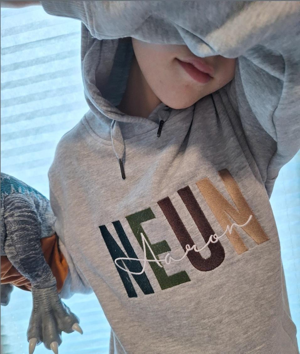 Geburtstags-Hoodie • Name & Zahl