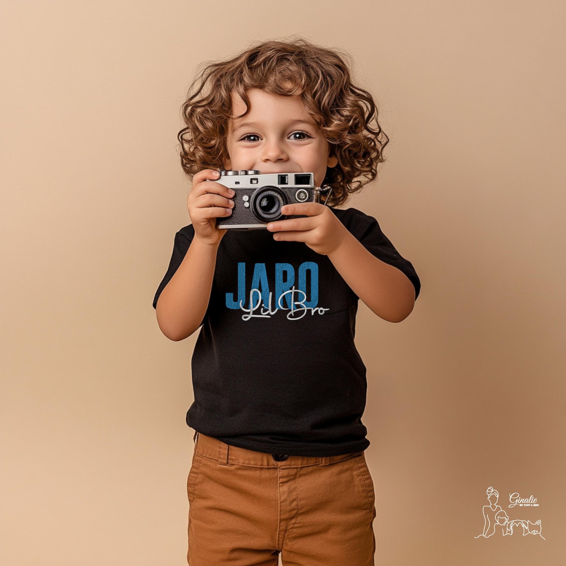 Geschwisteroutfit GSC01 • Kinder T-Shirt bestickt • Bruder Schwester