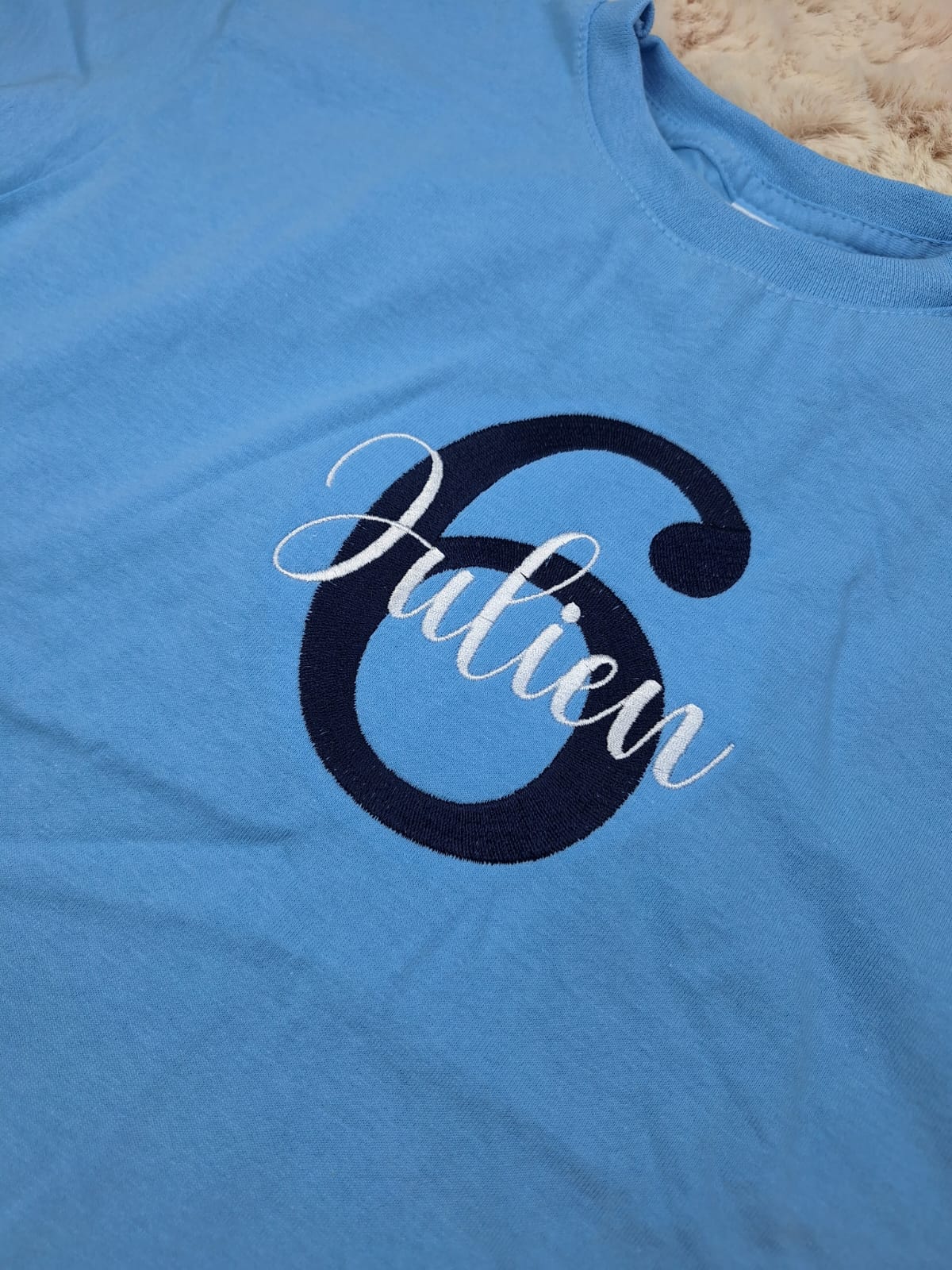 Personalisiertes Kinder T-Shirt GEB02 • Geburtstag • Zahl & Name