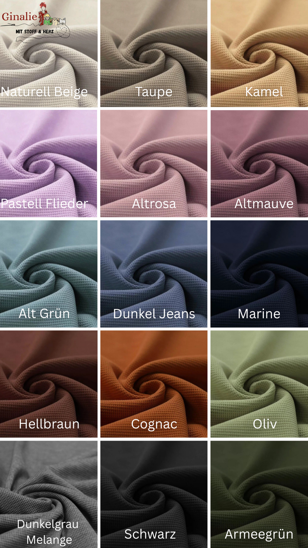 Pullover Waffeljersey • personalisiert mit Kordelname