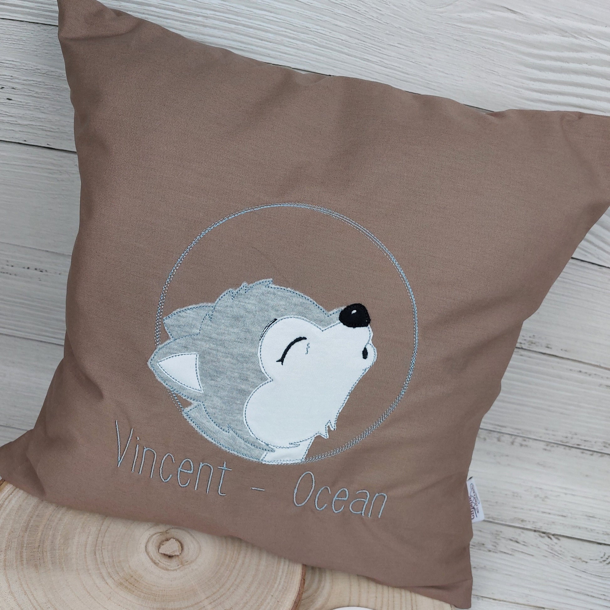 Namenskissen Baby & Kind • Mit Geburtsdaten