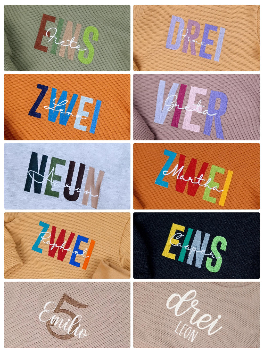 Geburtstags-Hoodie • Name & Zahl