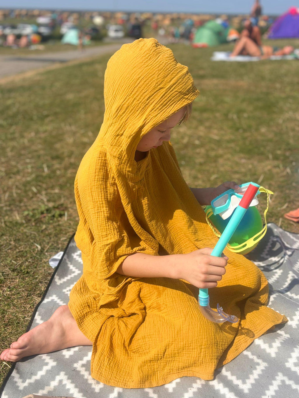 Badeponcho Musselin • 1 bis 12 Jahre