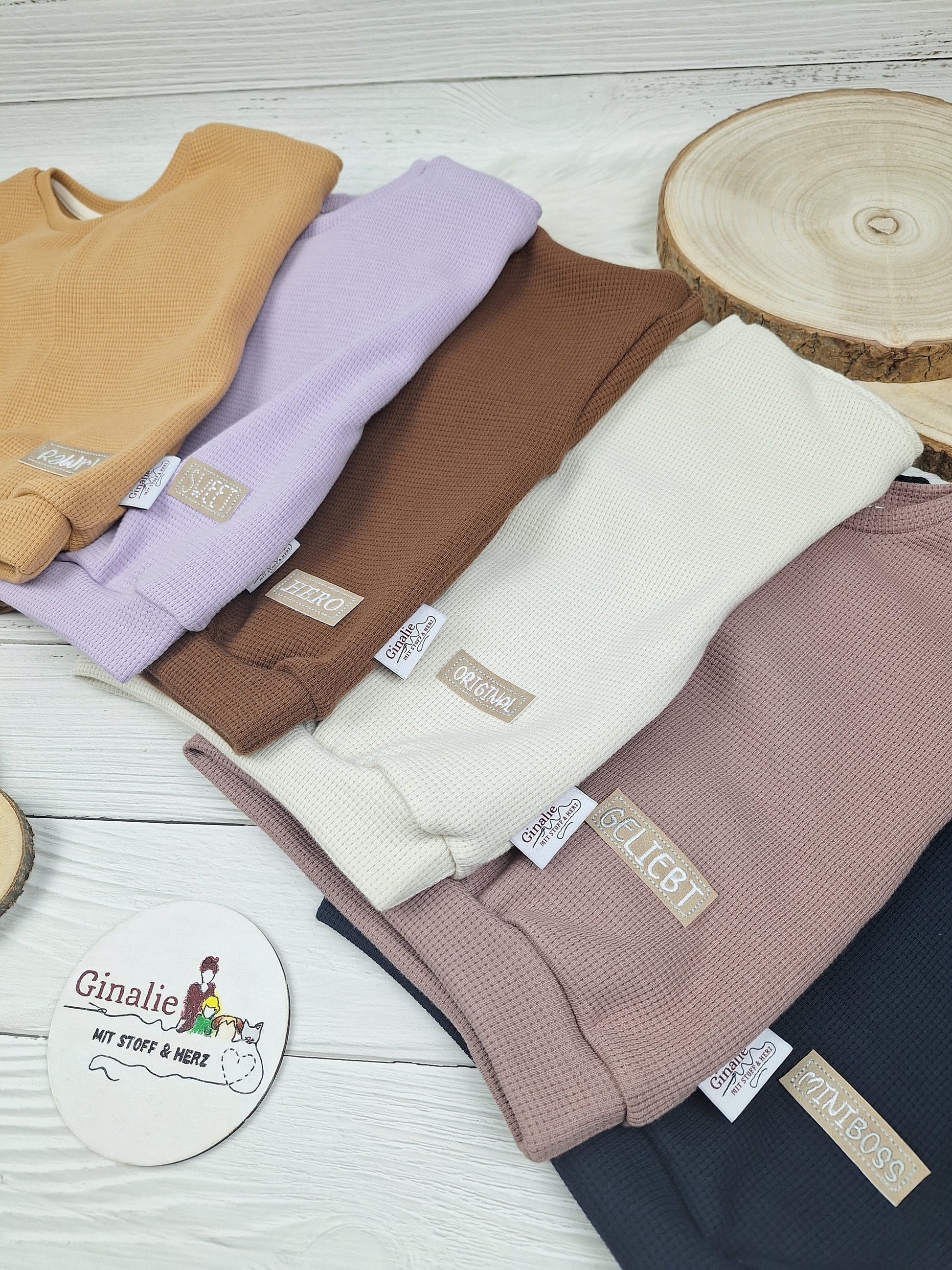 Oversize Pullover • Waffeljersey