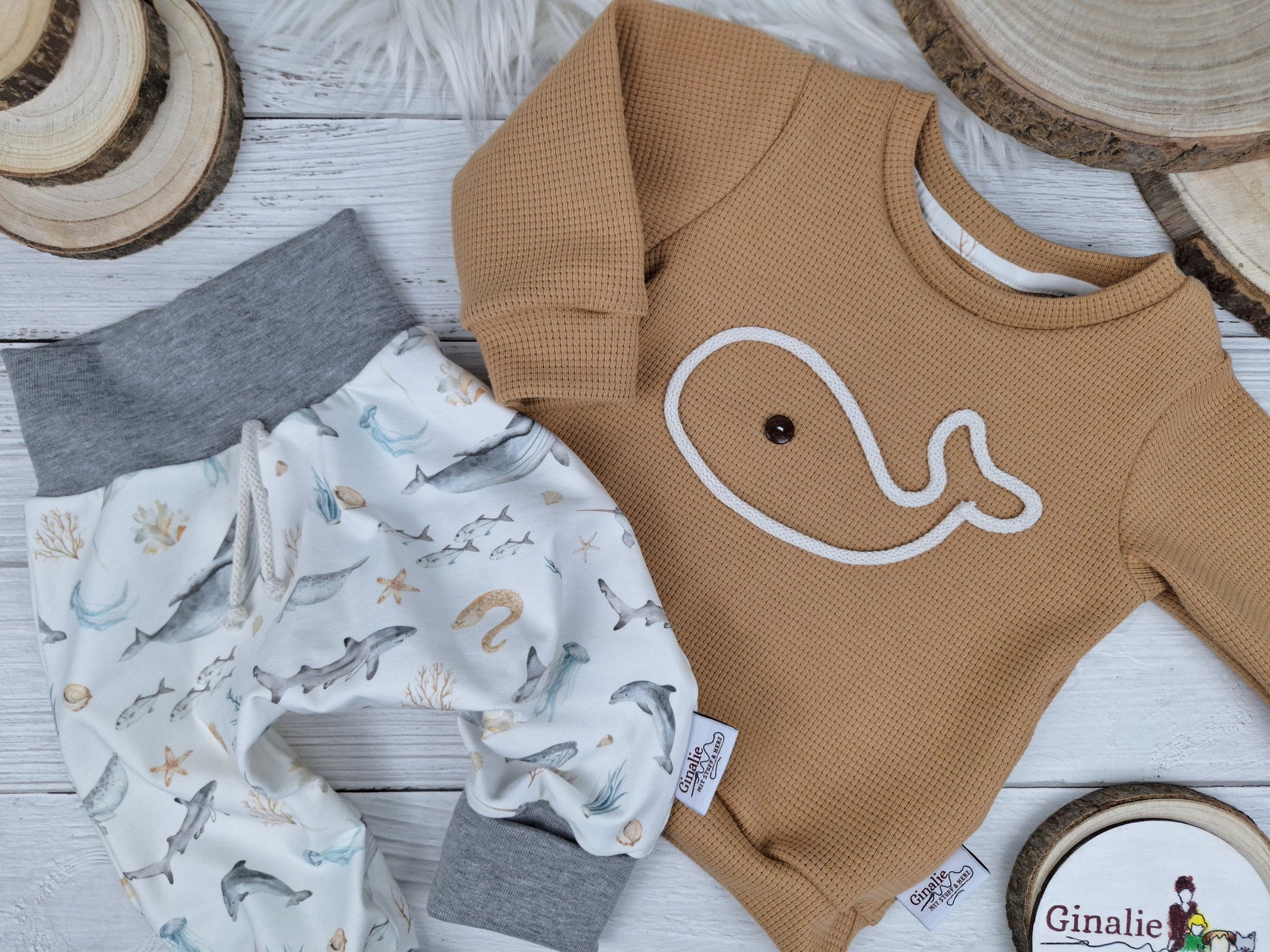 Meerestiere Set • Pullover & Hose