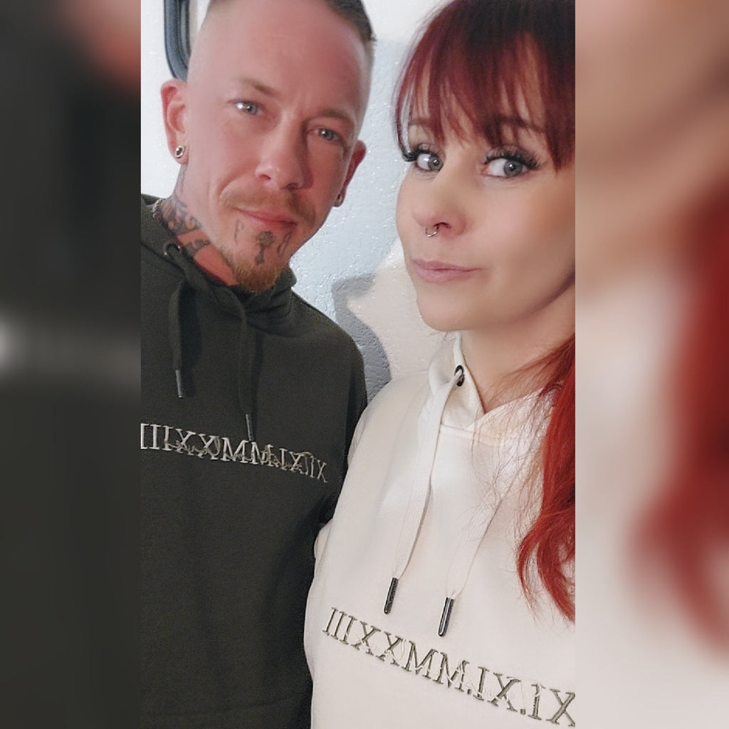 Personalisierter Pärchen Hoodie