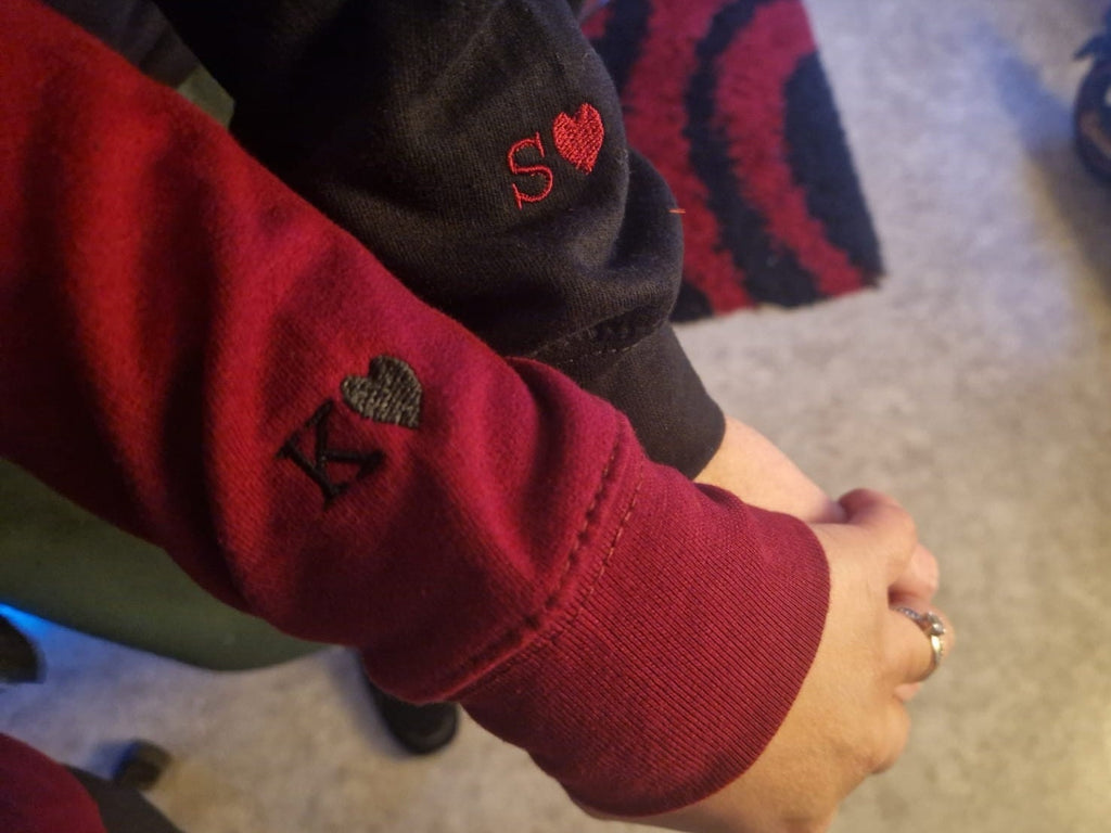 Partner Hoodie • personalisiert mit Namen & Datum • 10 € Rabatt bei 2 Stück