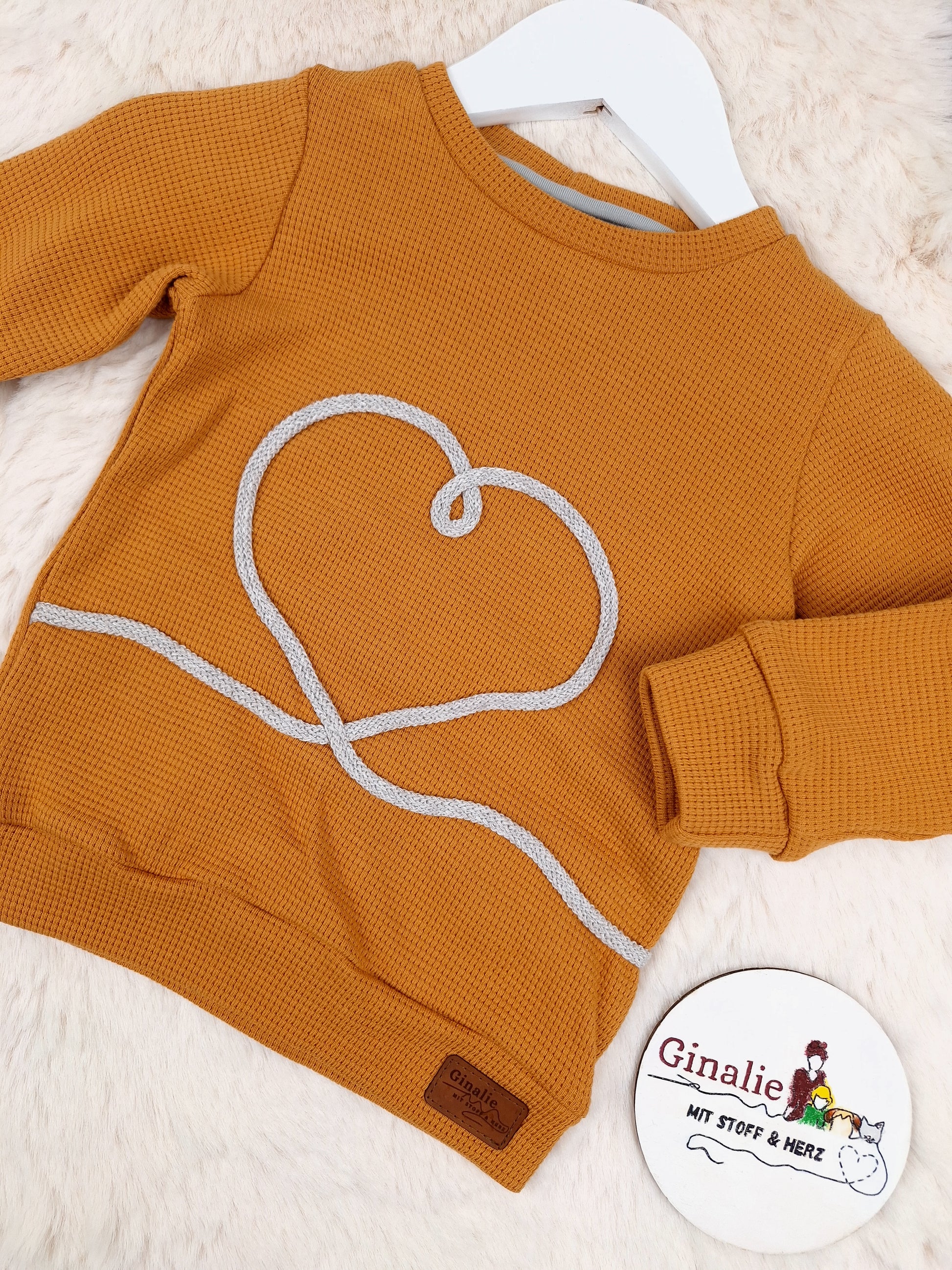 Sofortkauf Pullover Herz Gr. 68, 74, 80