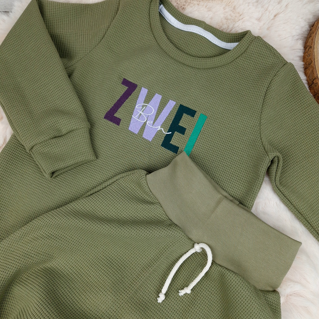 Geburtstagspullover mit Zahl