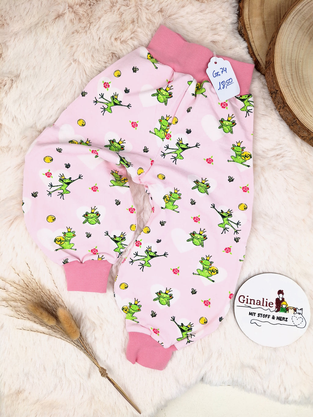 Sofortkauf Froschkönig Rosa Pumphose Baby