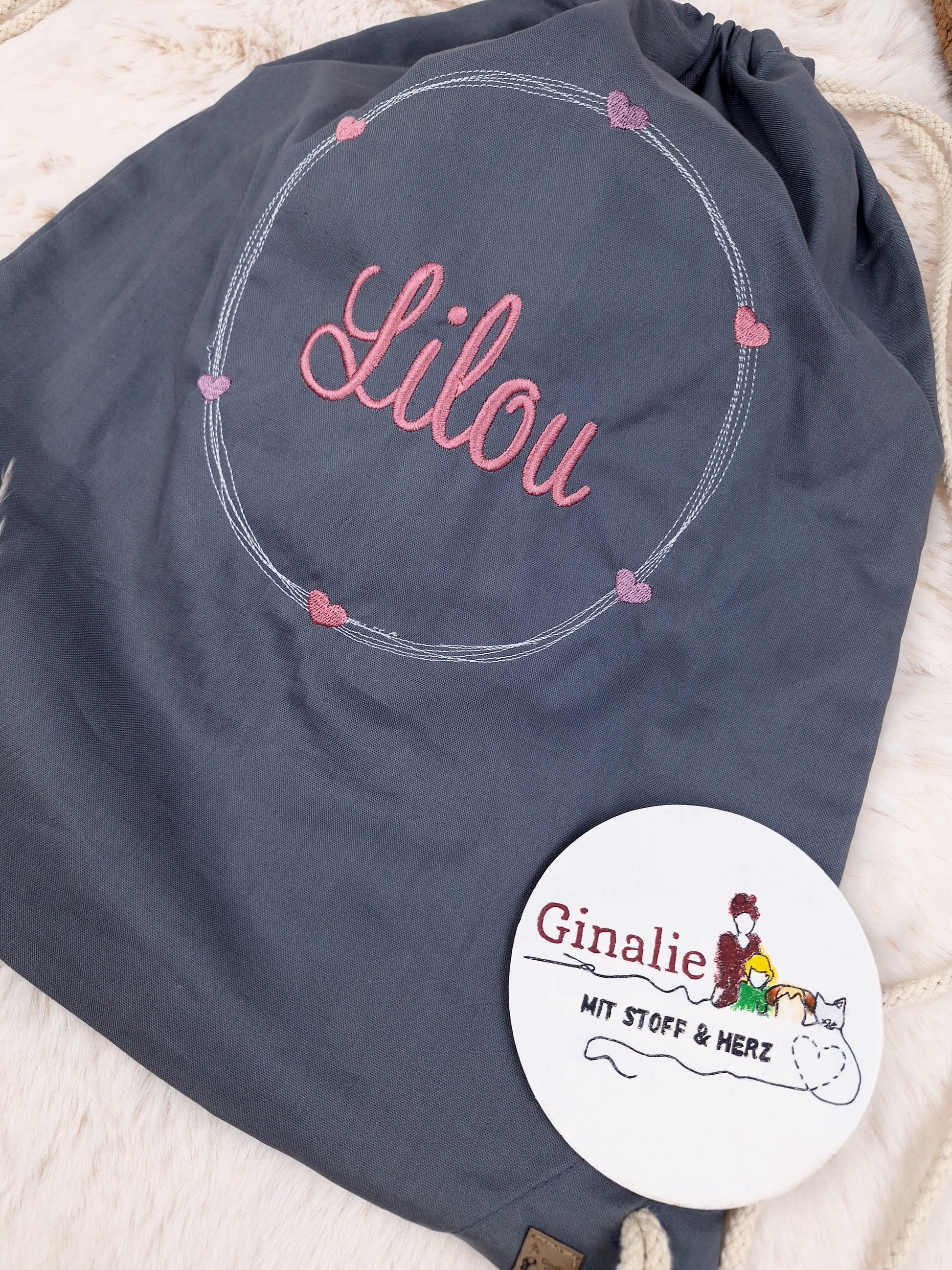 Personalisierter Turnbeutel für Groß & Klein