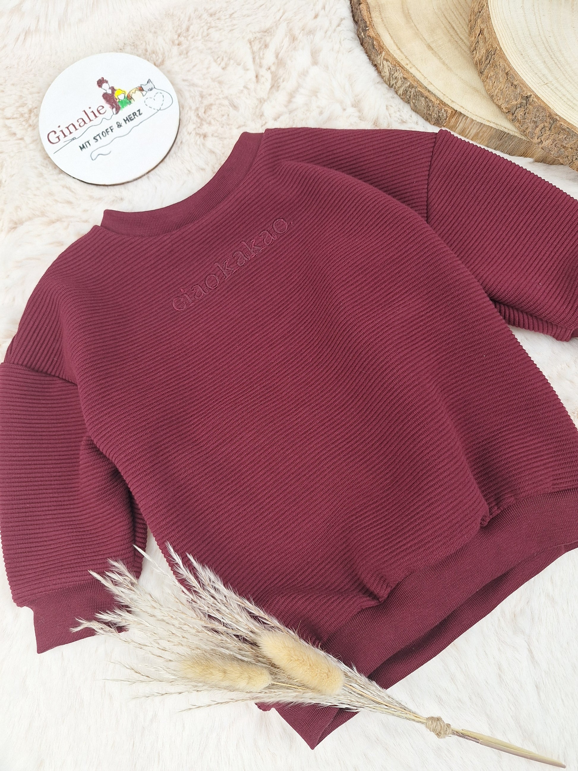 Sofortkauf Schlichter Oversized Pullover Ciao Kakao Gr. 62