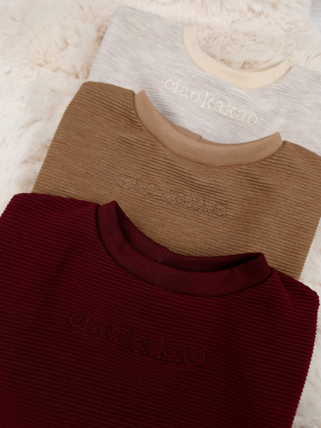 Sofortkauf Schlichter Oversized Pullover Ciao Kakao Gr. 62