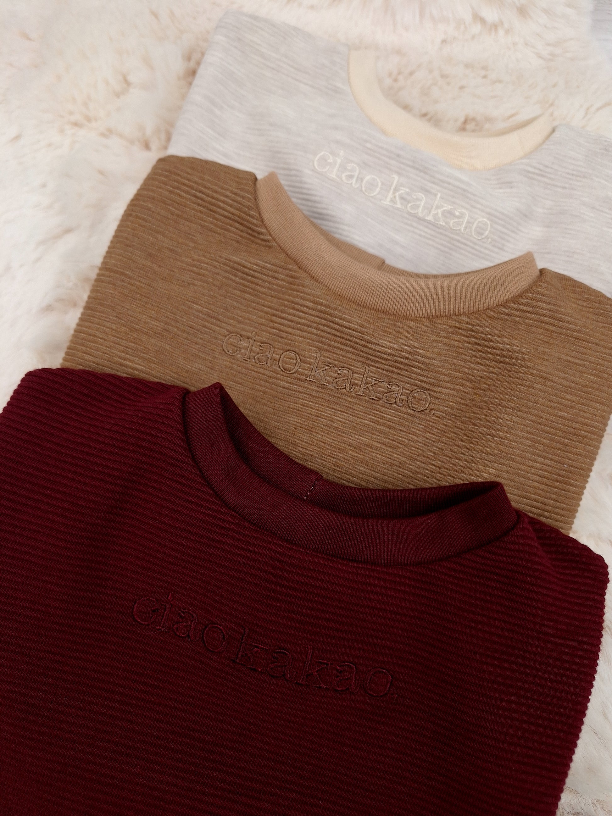 Sofortkauf Schlichter Oversized Pullover Ciao Kakao Gr. 62