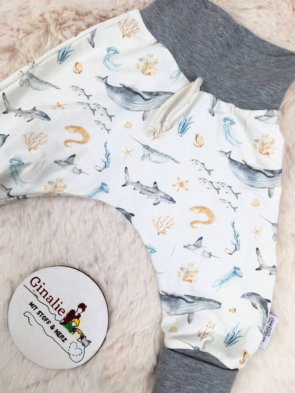 Sofortkauf Meerestiere Pumphose Baby Gr. 68