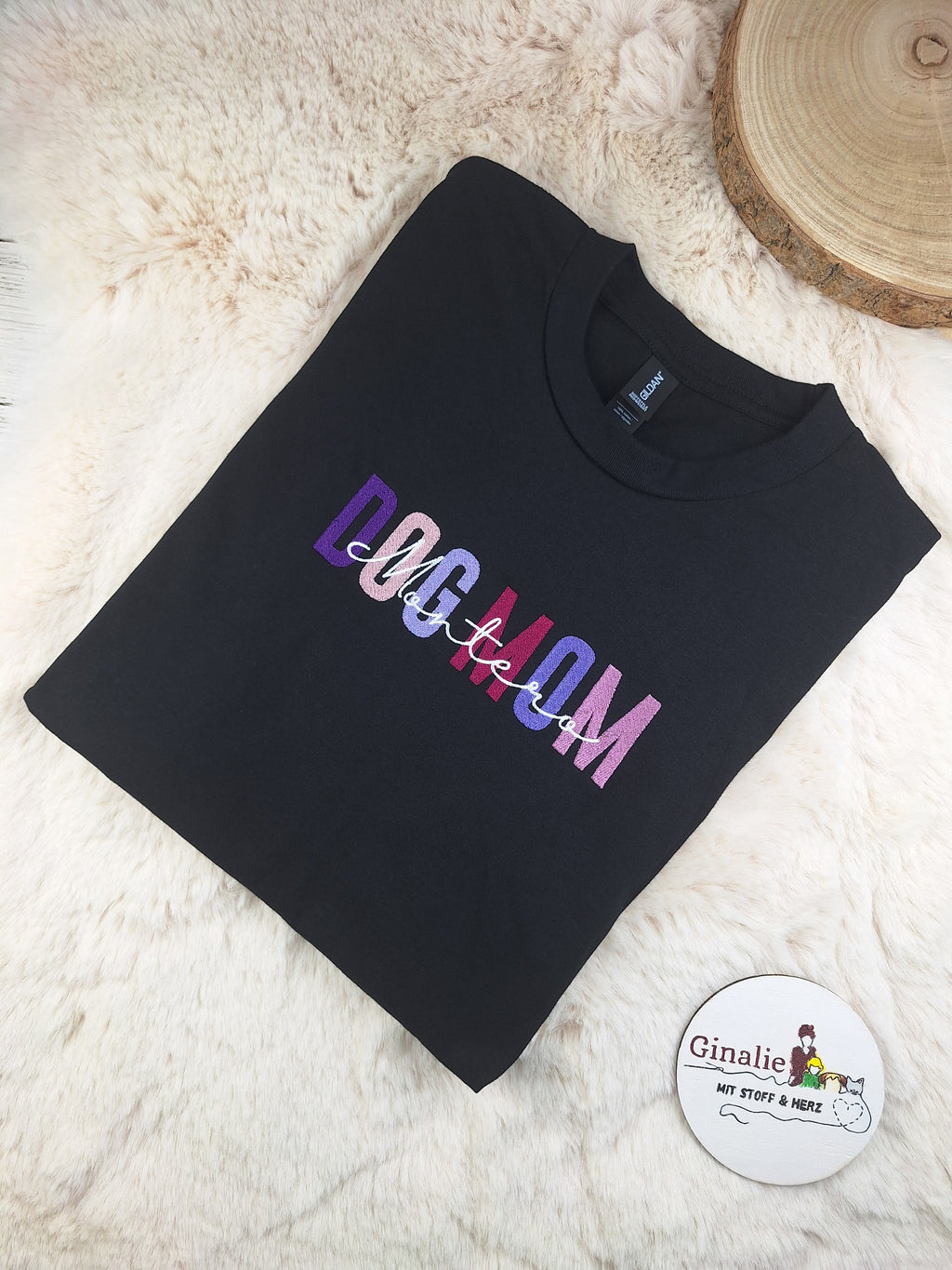 Dog Mom & Dad Oberteil DG01 • personalisiert mit Hundename • T-Shirt - Sweatshirt - Hoodie
