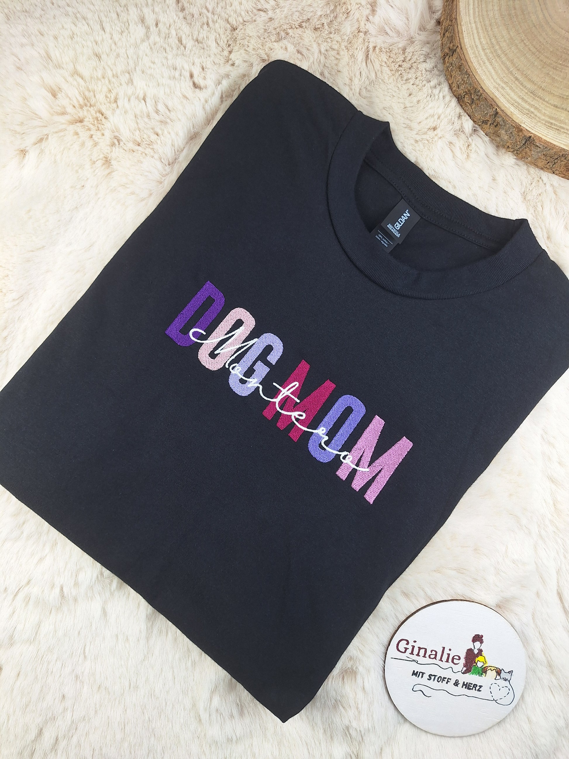 Dog Mom & Dad Oberteil DG01 • personalisiert mit Hundename • T-Shirt - Sweatshirt - Hoodie