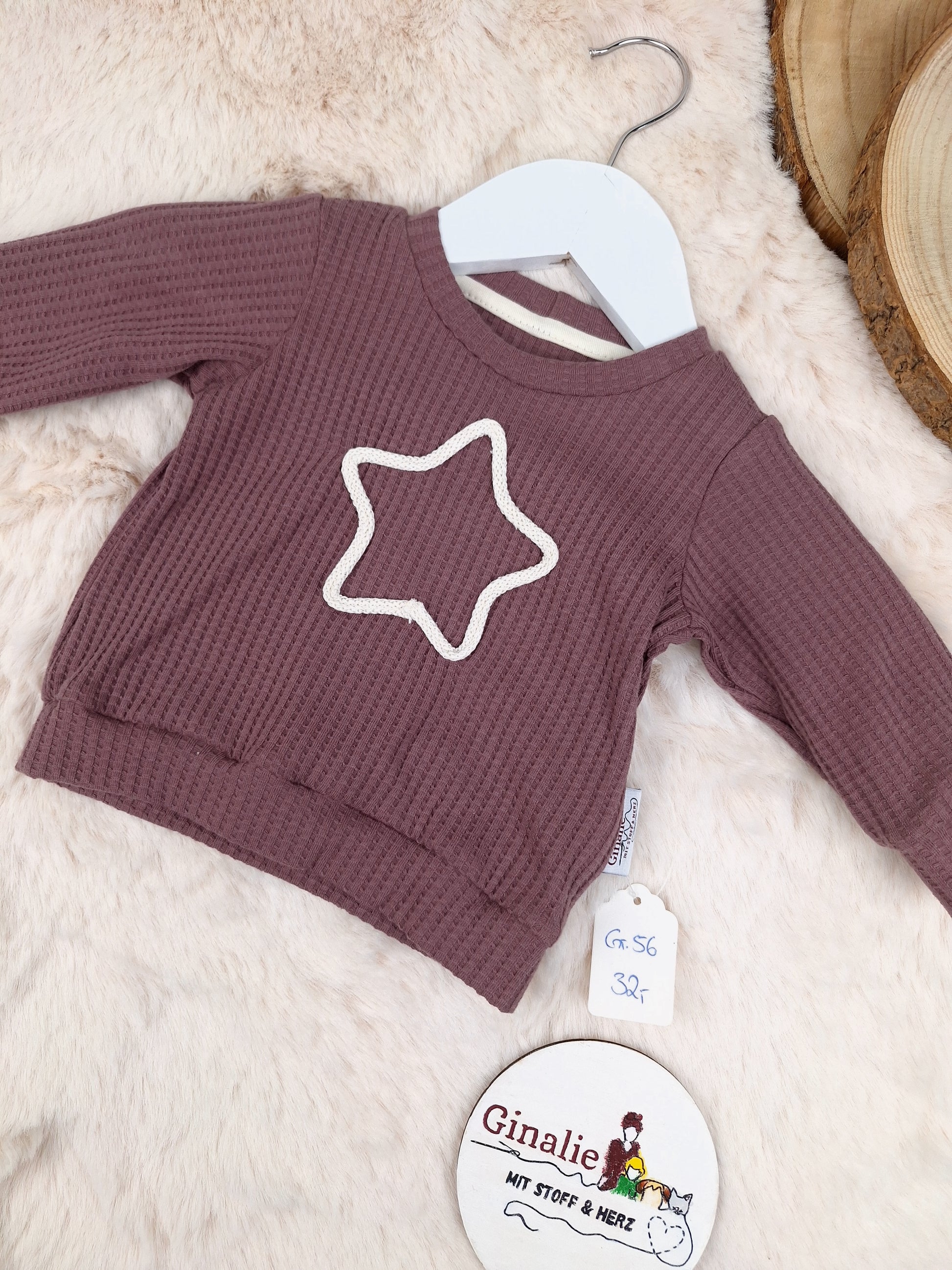 Sofortkauf Pullover Stern Antik Pink Gr. 56