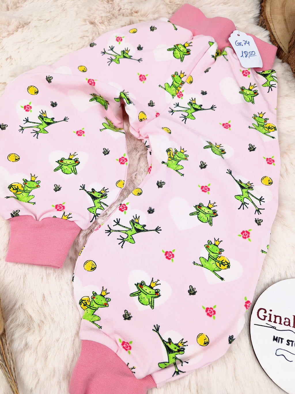Sofortkauf Froschkönig Rosa Pumphose Baby