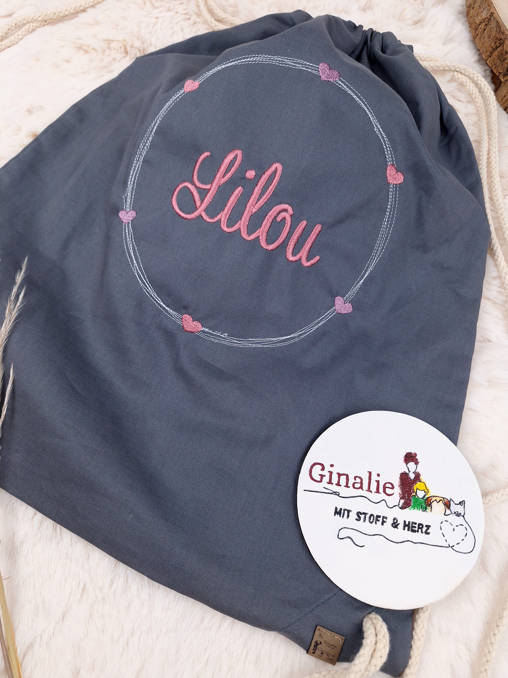 Personalisierter Turnbeutel für Groß & Klein