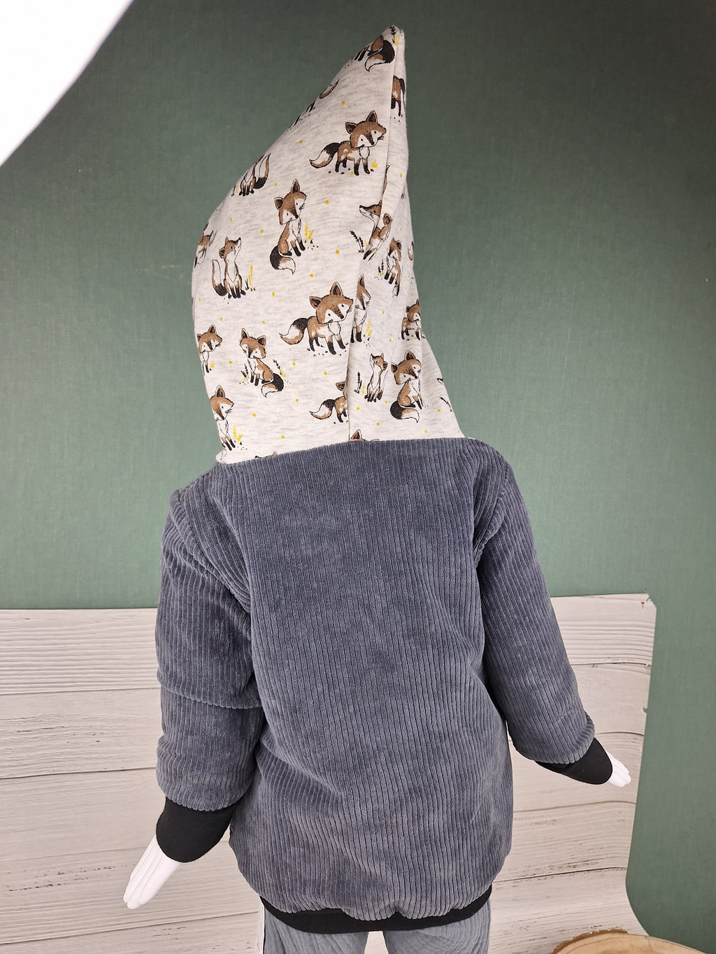 Sofortkauf Gr. 86 Fuchs Jacke Cordjersey