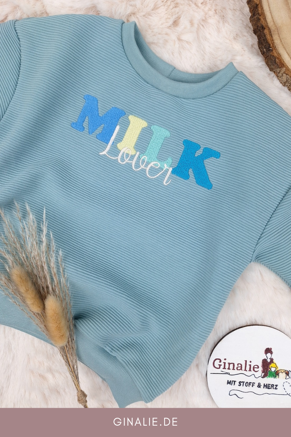 Sofortkauf Oversized Pullover Milk Lover Gr. 62