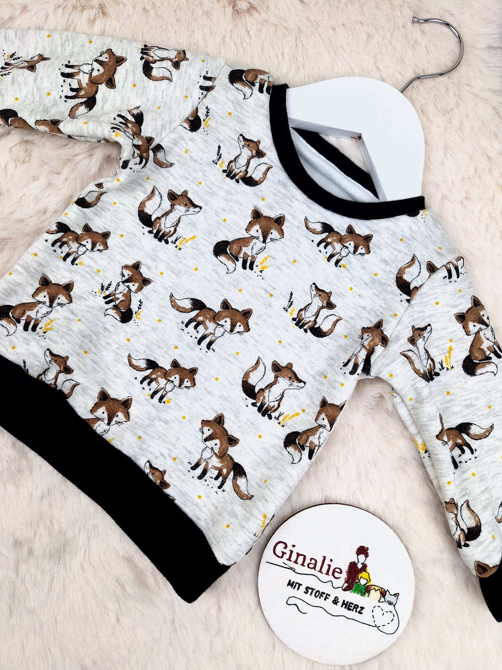 Sofortkauf Sweat Pullover Fuchs Gr. 62 & 80