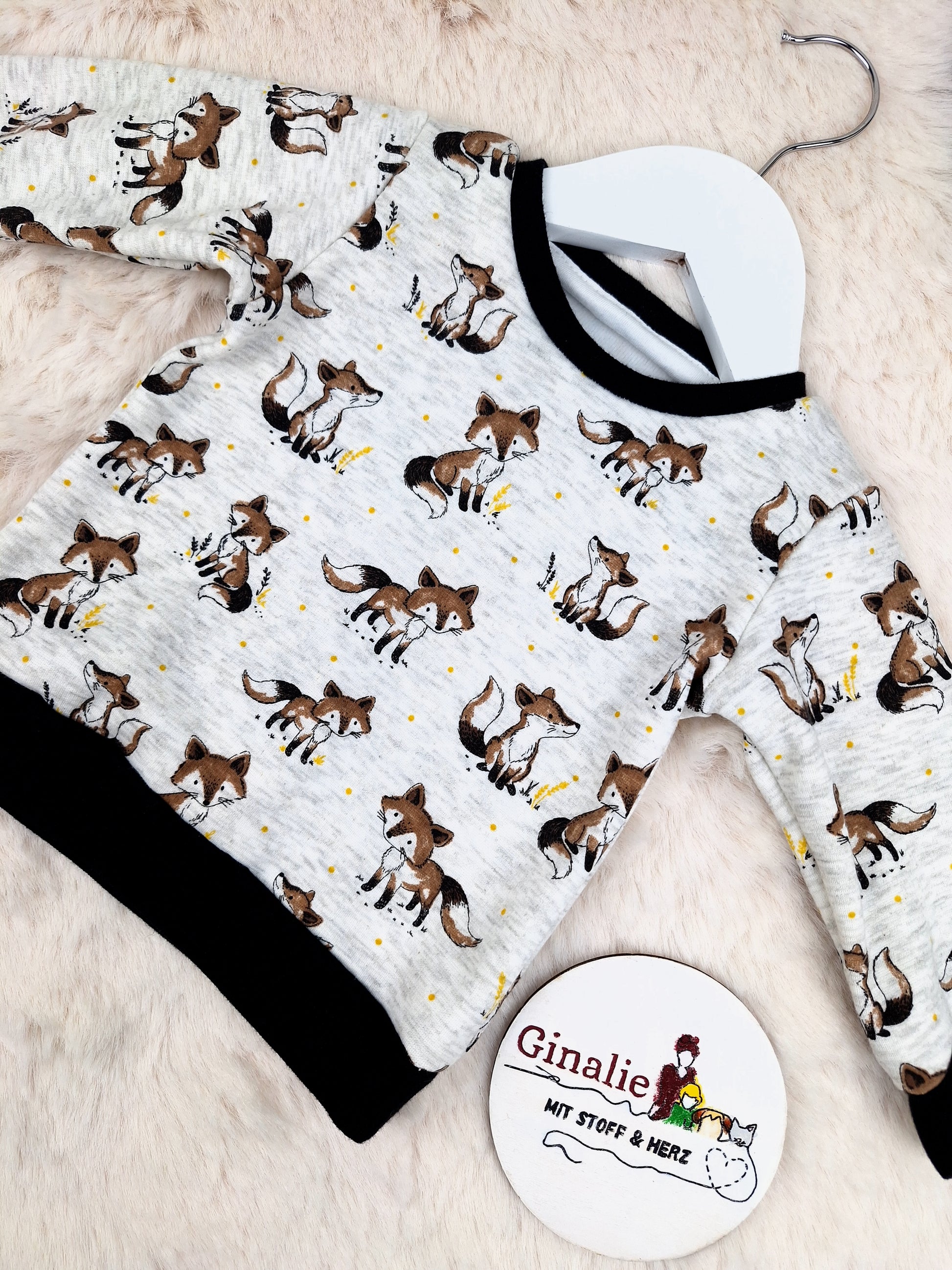 Sofortkauf Sweat Pullover Fuchs Gr. 62 & 80