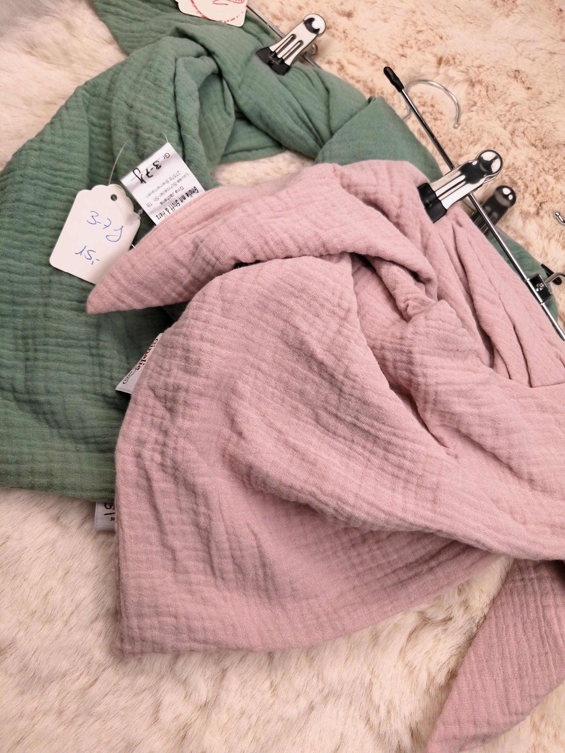 Sofortkauf Schal aus Musselin für Kinder 3-7 Jahre