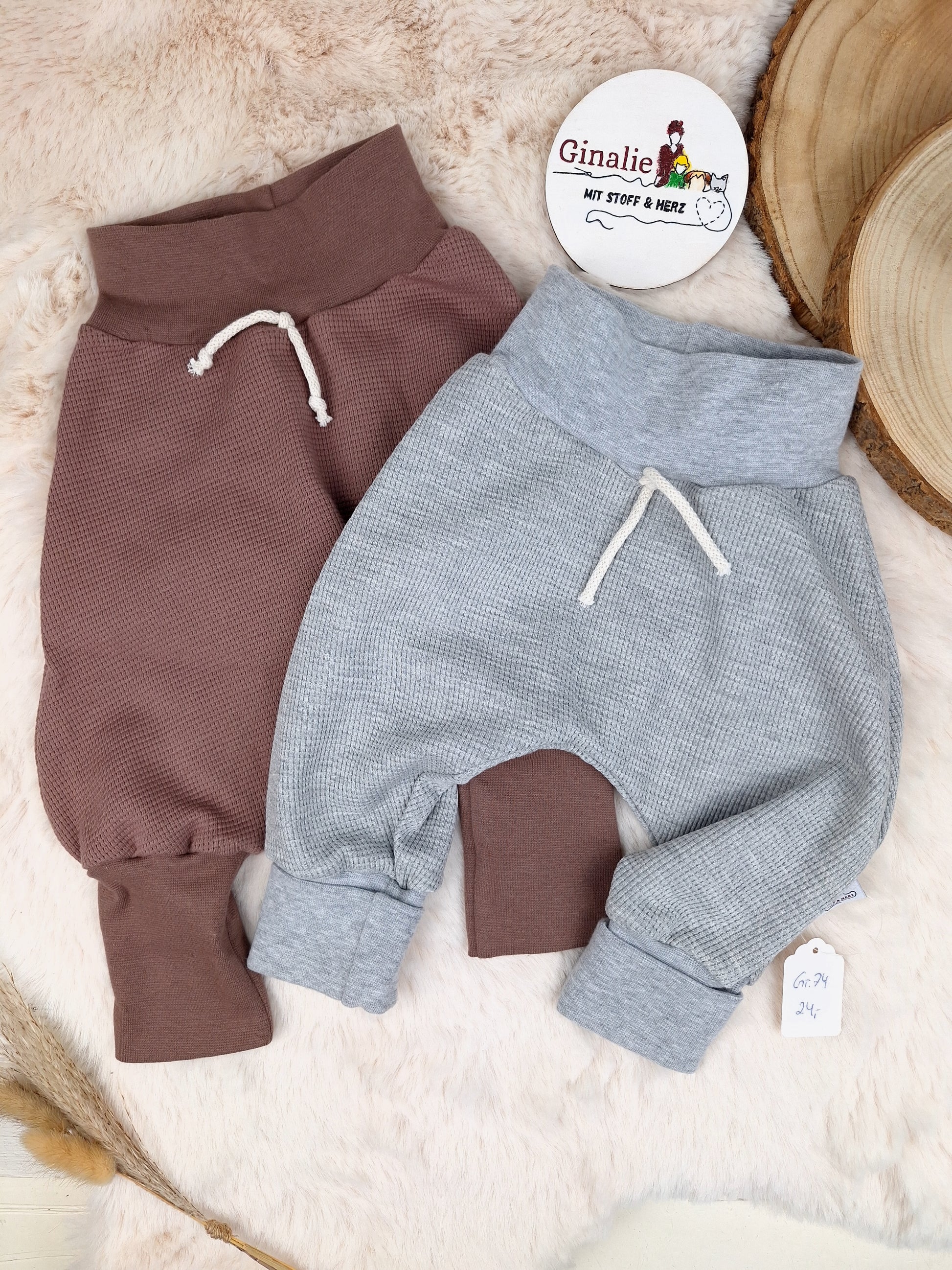 Sofortkauf Waffeljersey Pumphose Baby