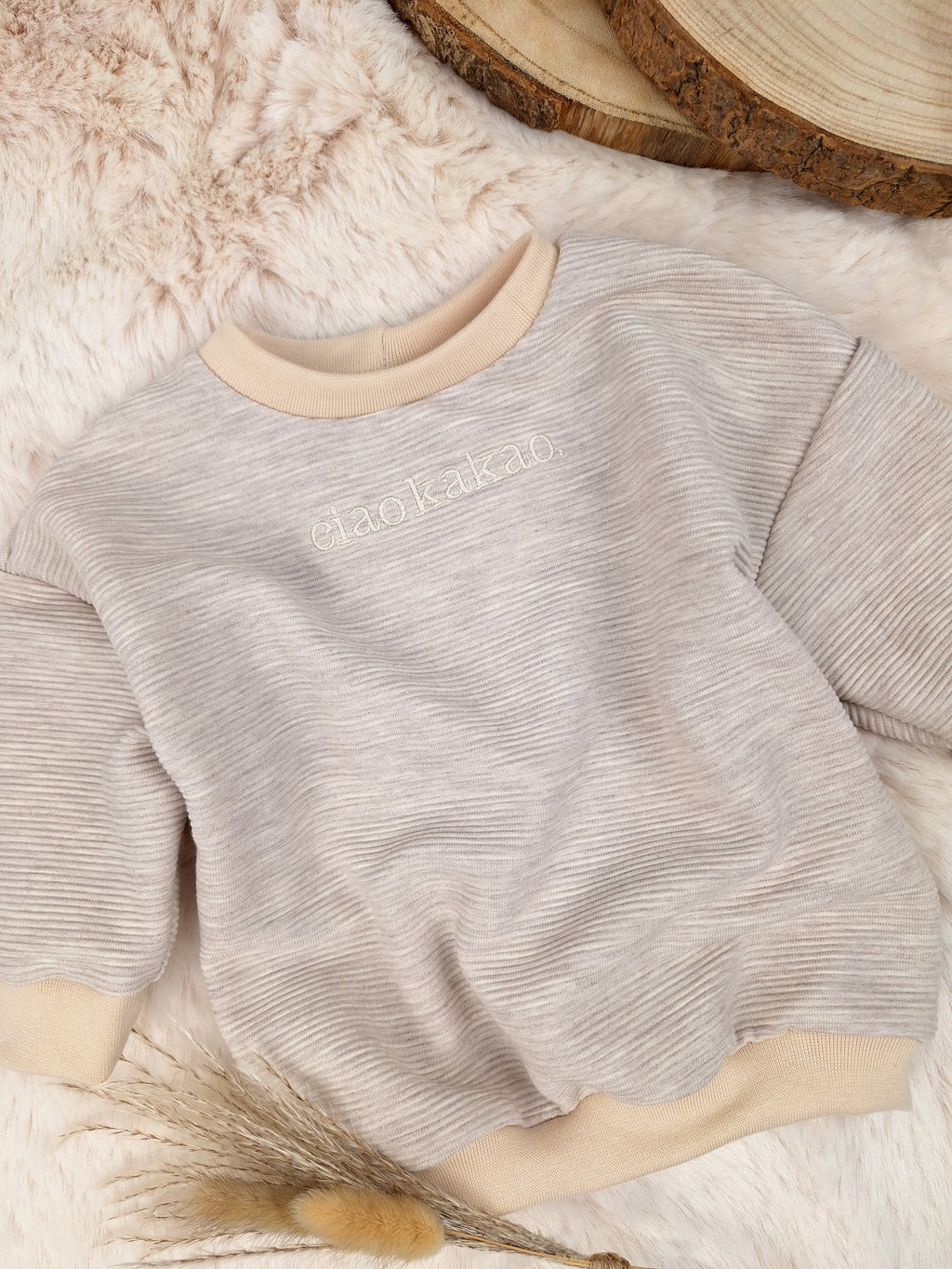 Sofortkauf Schlichter Oversized Pullover Ciao Kakao Gr. 62