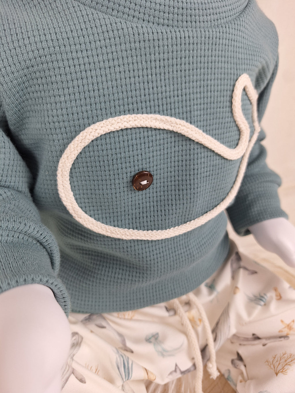 Babyset Meerestiere • Pullover & Hose handmade